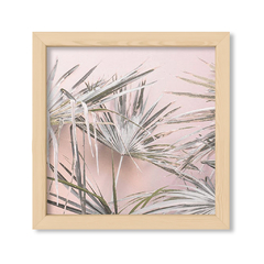 Cuadro Pink Botanic Leaves