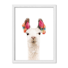 Cuadro Baby Llama Colorida - comprar online
