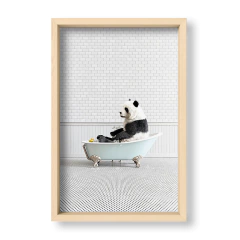 Cuadro Ducha de Panda - El Nido - Tienda de Objetos