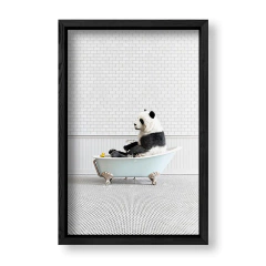 Imagen de Cuadro Ducha de Panda