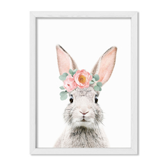 Conejo con flores frente - comprar online