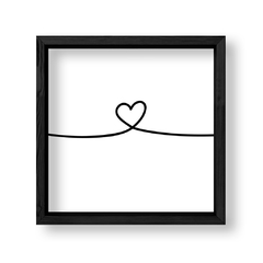 Imagen de Cuadro Lines heart