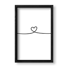 Imagen de Cuadro Lines heart