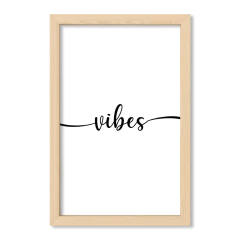 Cuadro Vibes en Lineas