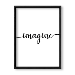 Imagen de Cuadro Imagine en Lineas