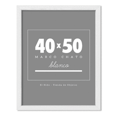 40x50 Chato Blanco
