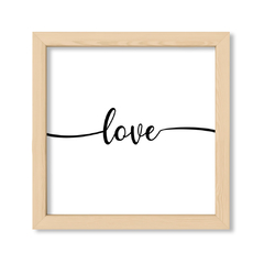 Cuadro Love en Lineas