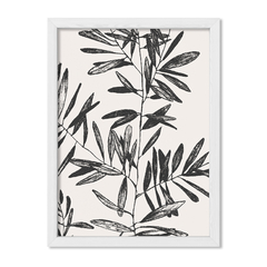 Botanic Leaves Black - comprar online
