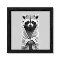 Mapache en Bata en internet
