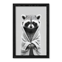 Mapache en Bata en internet