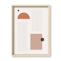 Minimalismo Geométrico 2 - El Nido - Tienda de Objetos