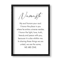 Imagen de Namaste We are One