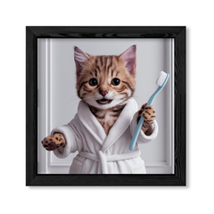 Sonrisas Brillantes Gato en internet