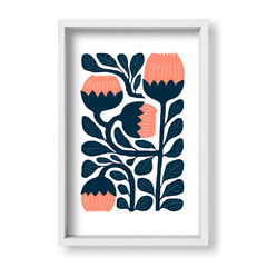 Neutral Flowers Blue 1 - tienda online