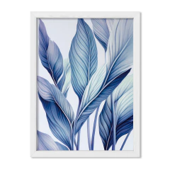 Blue Botanical Art 1 - comprar online
