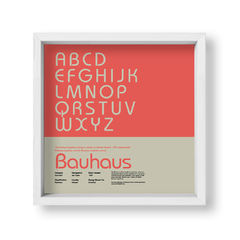 Bauhaus Typeface - tienda online