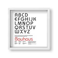 Bauhaus Typeface Black - tienda online