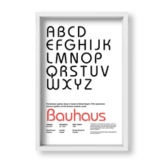 Bauhaus Typeface Black - tienda online