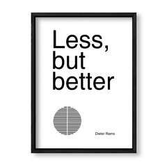 Imagen de Less But Better
