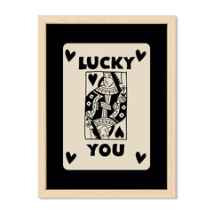 Lucky you card
