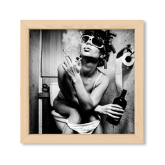 Girl in the bathroom