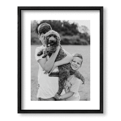 Cuadro 40x50 Box Negro - comprar online