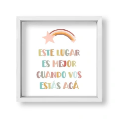 Este lugar es mejor cuando vos estás acá - comprar online