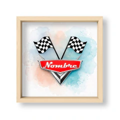 Cars Nombre Personalizado