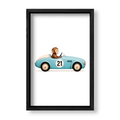 Animales al Volante Mono en internet