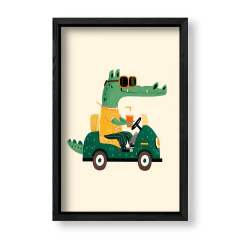 Aventuras de Animales Cocodrilo al Volante en internet