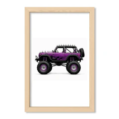 Monster Truck Púrpura - El Nido - Tienda de Objetos