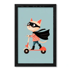 Imagen de Aventuras de Animales Supergata en Scooter