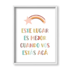 Este lugar es mejor cuando vos estás acá - comprar online