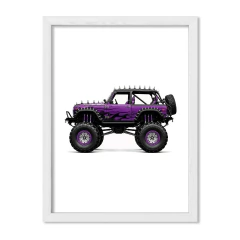Monster Truck Púrpura - tienda online