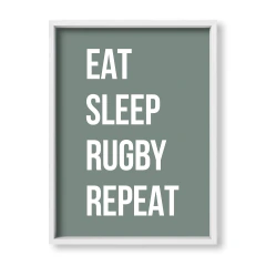 Rugby Mood Eat Sleep Rugby Repeat - comprar online