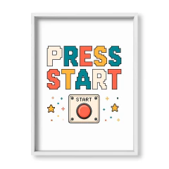 Gamer Vibes Press Start - comprar online