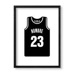 Basket Minimal Camiseta Personalizado en internet