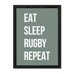 Imagen de Rugby Mood Eat Sleep Rugby Repeat