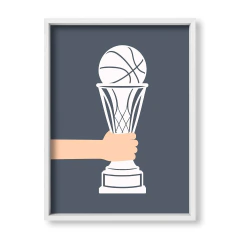 Pasion por el Basket Gráfico Trofeo - comprar online