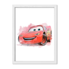 Cars Acuarela Rayo McQueen - tienda online