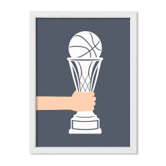 Pasion por el Basket Gráfico Trofeo - tienda online