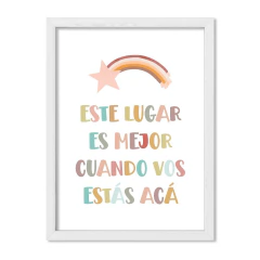 Este lugar es mejor cuando vos estás acá - tienda online