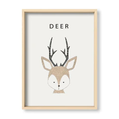 Cuadro Deer - El Nido - Tienda de Objetos