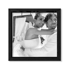 Imagen de Cuadro 20x20 Chato Negro