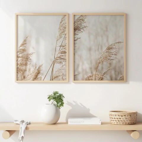 Set 2 Cuadros Pampas - comprar online