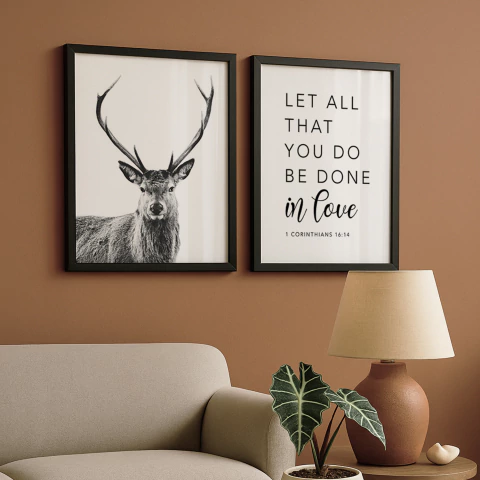 Set 2 Cuadros - Amor Salvaje - comprar online