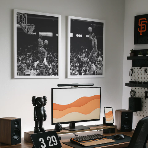 Set 2 Cuadros - Air Time Jordan Legend - comprar online