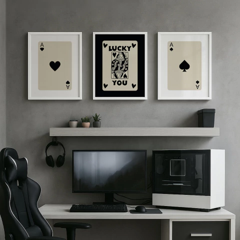 Set 3 Cuadros - Lucky Deal - comprar online