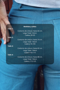 Pantalón Beta Celeste en internet