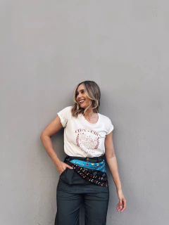 Remera Chin Chin Estampa Roja - Caro Madero